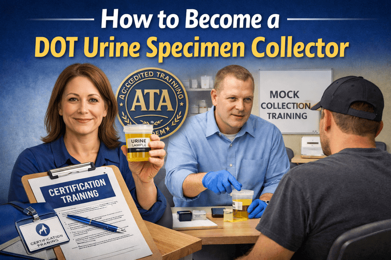 how do I become a dot urine specimen collector